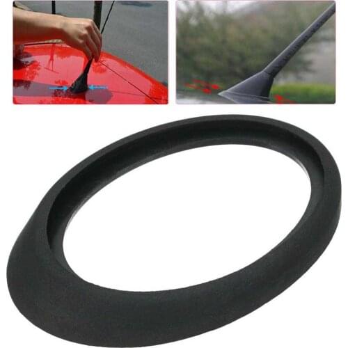 1X Black Rubber Automobile Roof Aerial Antenna Gasket Seal For BMW For Vauxhall For Opel For Honda For Toyota For Benz For Astra