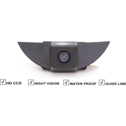 Car Front View Logo Camera For NISSAN Tiida Pathfinder Fairlady Livina Geniss X-trail Qashqai Pulsar Tenna CCD Parking Camera