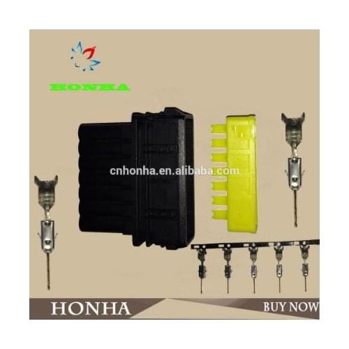 FREE shipping 7 Pin MALE Ignition Amplifier Connector Bosc Amp Cosworth Tyco Timer