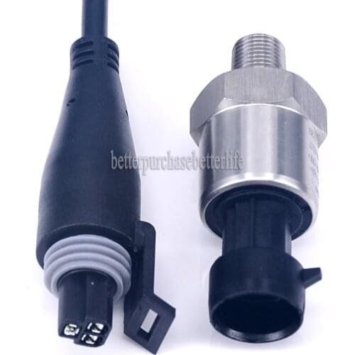 Pressure Transmitter Sensor 5V G1/4 0.5-4.5V for Oil Fuel Gas Water Air