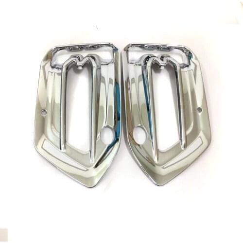 For Hyundai ix35 2018 2 Pcs/set Brand New ABS Chrome Car Front Fog Light Lamp Cover Trims Car Styling Auto Accessories