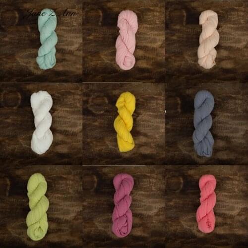 New color wrapped baby shooting stretch wrap child baby GJ38 to 51 skin-friendly cloth 160x30cm