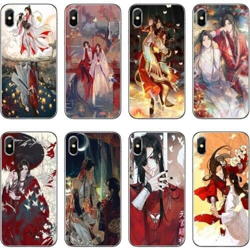 Chinese style Tian Guan Ci Fu Accessories phone Case For Huawei P30 P20 Pro P10 P9 P8 Lite Y5 Y6 Y7 Y9 P Smart Plus 2018 2019