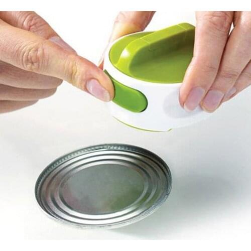 Can Opener Manual Universal Plastic Stainless Steel Bottle Cap Opener for Home