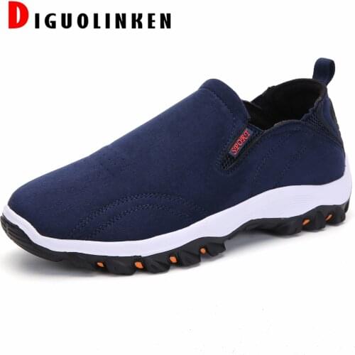 2021 Comfortable Men Shoes Light Spring Shoes Men Casual Non-Slip Outdoor Breathable Men Sneakers Luxury Brand Loafers Big Size