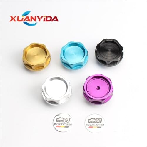 Mugen Power Performance Oil Cap Oil Fuel Filter Racing Engine Tank Cap Cover Car Tank Covers MUGEN Fuel Cap For HONDA