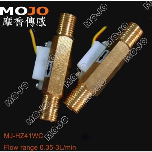 Medical Apparatus And Instruments MJ-HZ41WC G1/4" Male Brass High Precision Flow Sensor Water Dispenser