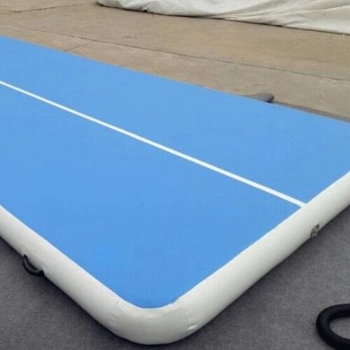 Large Size Inflatable Air Track Sport Yoga Mat Gymnastics Professional Airtrack Tumbling Mat Air Track Gym Accessory Home Use