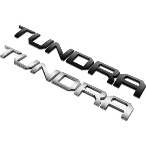 TUNDRA Trunk Sticker For Toyota TUNDRA 2014 - 2020 TUNDRA Rear Sticker TUNDRA Emblem Badge Sticker Toyota Accessories ABS