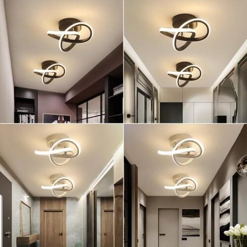 Led Ceiling Light Modern Minimalist Balcony Aisle Lamp Home Corridor Porch Channel Ceiling Lamp Nordic Wind Cloakroom Lamp