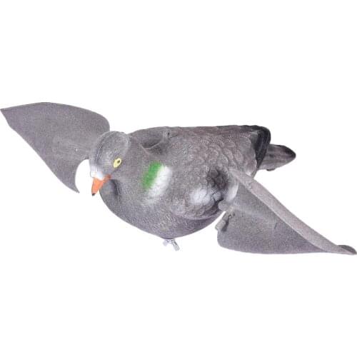 Outdoor Pigeon Motion Decoy Wind Decoy With Movable Wings For Garden Decoration Hunting Decoy Quail Hunting Duck Decoy