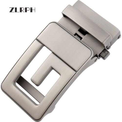 ZLRPH Men Belt Buckle Automatic Luxury Quality Designer Belt Mens Casual Metal Belt Buckle Heads