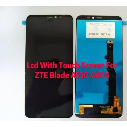 10 PCS/Lot 100% Warranty Quality Sale For ZTE Blade A606 A530 LCD Display Touch Screen Glass Assembly With Free Shipping+Tools