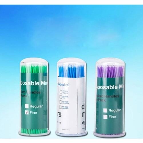 1200pcs Dental Materials Disposable Cotton Swab Micro Superfine/Fine/Regular Brush dental Applicator Sticks Dentist Products