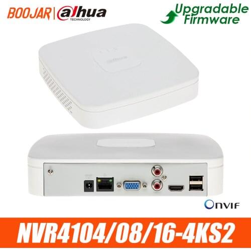 4k Video Recorder dahua NVR4104-4KS2 NVR4108-4KS2 NVR4116-4KS2 1SATA Multi-language ONVIF