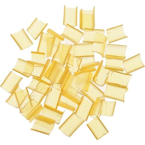 50 Packs Salon DIY Keratin Beads Hair Extensions Nail Shaped Fusion Glue