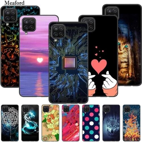 For Samsung F22 Case Luxury Silicone TPU Soft Cover Phone Case For Galaxy F22 SM-E225F Shockproof TPU Bumper Funda Cartoon Coque