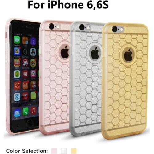Mobile Phone Case Cell Phone Covers Soft Clear TPU Phone Case Protective Case Cheap Case with Dimond Potted For iPhone 6,6s