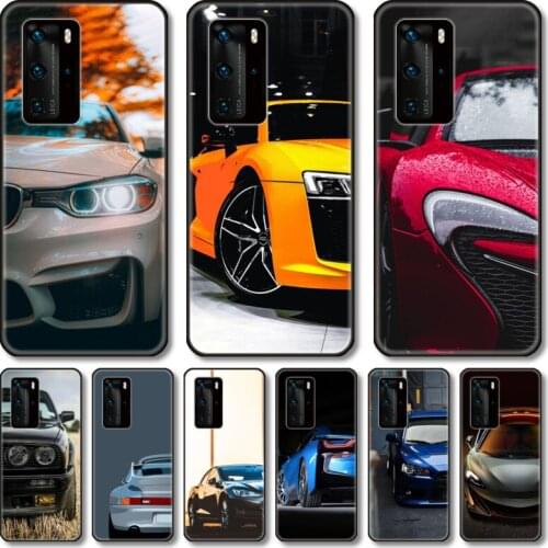 Locomotive lovers car Phone Case For Huawei P 40 30 20 10 9 Smart 2019 Lite E Pro Plus black cell shell
