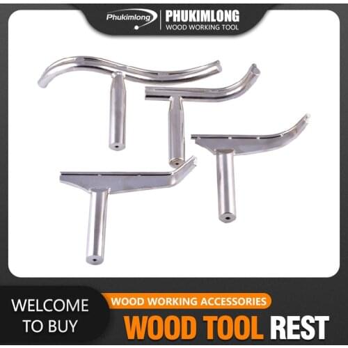 Woodworking Carpentry Wood Lathe Curved Special-Shaped Woodturning Tool Rest