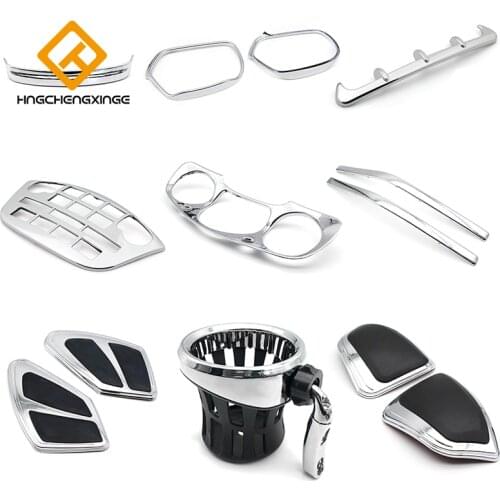 For Honda GL1800 gl1800 Motorcycle Chrome Fairing Trim Parts Goldwing 1800 gold wing1800 2001 2002 2004 2005 2006 2007 2008 2010