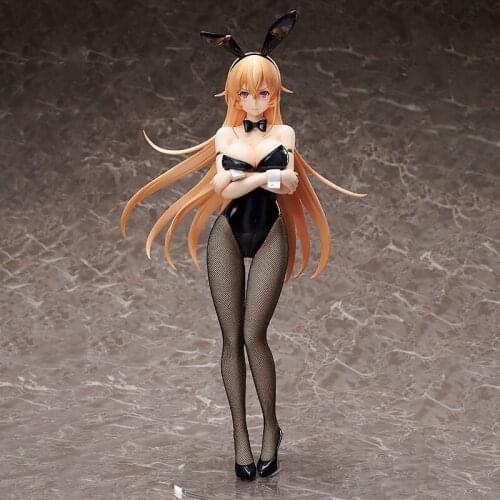 Freeing Food Wars Shokugeki No Soma Erina Nakiri Bunny Girl Japanese Anime PVC Action Figure Model Collectible Toys Doll Gift