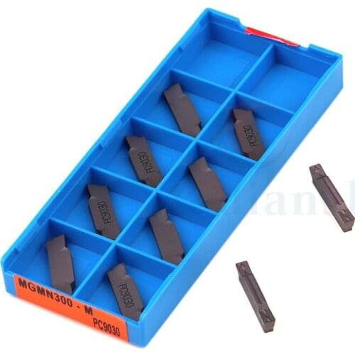 MGMN150G MGMN200M MGMN250 MGMN300 MGMN400 PC9030 Slotted Carbide Blade CNC Turning Tool Grooving Tool Carbide Metal Turning Tool