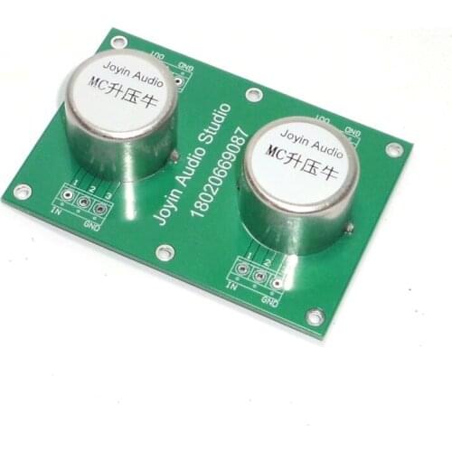 LP Phono Signal 20x Boost Transformer, LP Vinyl MC Phono Audio Boost, Suitable for 3Ω to 100Ω MC Phono