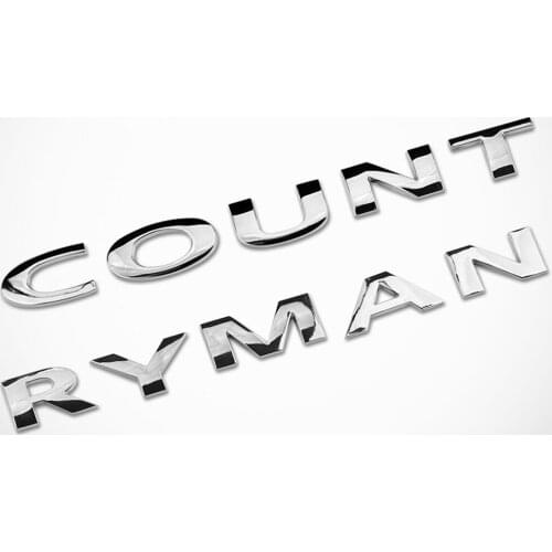 Mini Cooper r56 R60 Countryman f60 r60 Emblem car stickers and decals