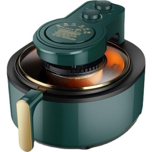 6L 1100W 220V Multifunction Air Fryer Oil free Health Fryer Cooker Smart Touch LCD Deep Airfryer Pizza Fryer for French fries