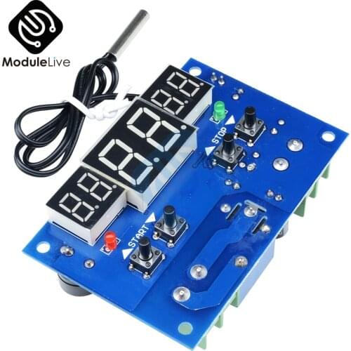 W1401 Thermostat Intelligent Digital Led Display Module Thermostat Temperature Controller Module NTC Sensor Module W1401 DC 24V