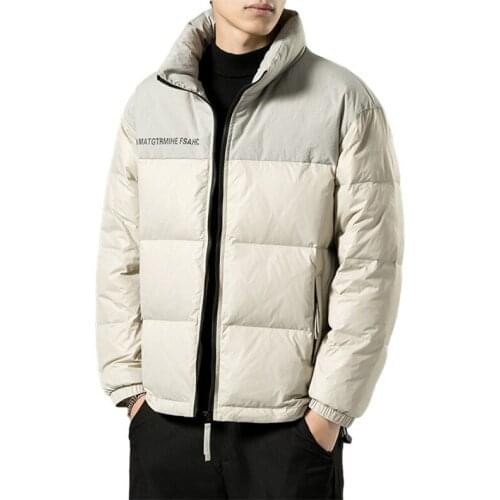 90% Down Jacket Men Winter Warm Jacket Casual Autumn Stand-Up Collar Down Thick White Duck Parkas Coats chaquetas para hombre