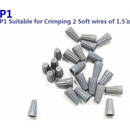 P1 g Spike rotating wire closed terminal lugs press line cap screw-type terminal cap Terminals Pressure Line Cap Wire Connectors