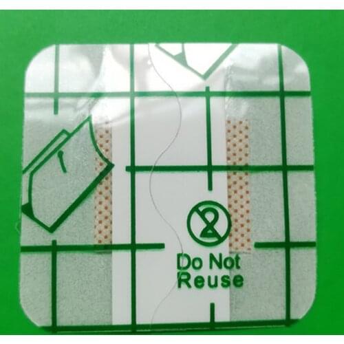 For 10PCs 3.8cmX3.8cm Hypoallergenic Non-woven Adhesive Wound Dressing Band aid Bandage Large Wound First Aid Outdoor