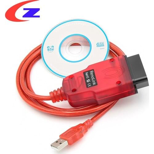 New V1.87 Renolink V1.87 for Renault ECU Programmer OBD2 Diagnostic Upgrade of RenoLink V1.52 Multi-Function V1.87 OBD Scan Tool