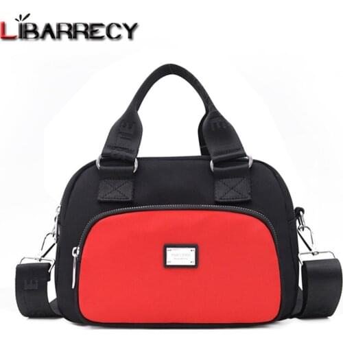 12021 New Multifunctional Ladies Shoulder Bag High Quality Nylon Womens Handbag Panelled Designer Women Messenger Bags Bolsos