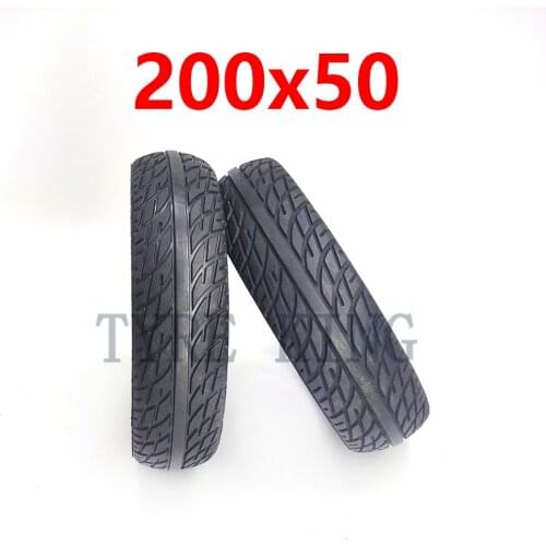 200x50 Solid Tyre 200*50 Honeycomb Shock Absorption Wheel Tire for Electric Balancing Scooter Parts