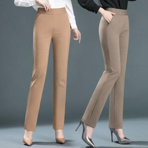 XMGOLONG Women's Straight Trousers