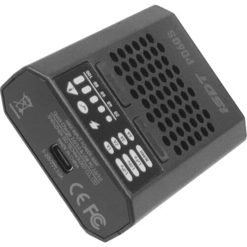 ISDT PD60 60W 6A Battery Balance Charger Type-C Input for 1-4S Lipo Battery for RC FPV Drone