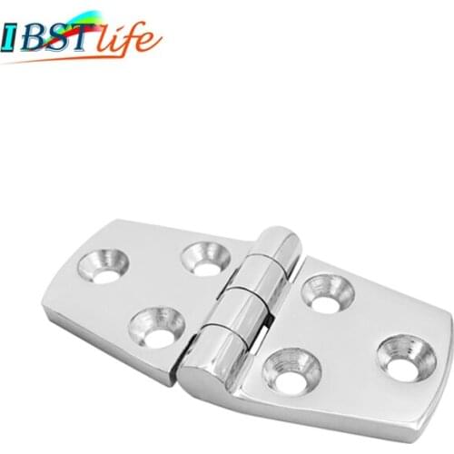 38*76mm Heavy Duty SS 316 marine grade cast Boat Caravan RV Deck Cabinet Drawer Door Strap Butt Hinge Hardware
