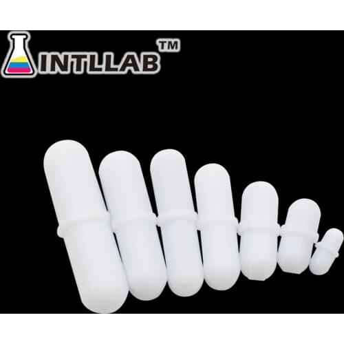 7pcs/Pack Mixed Size Stir Bar PTFE Magnetic Stirrer Mixer Stir Bars