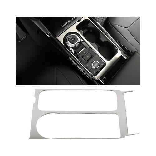 Accessories Steel Matte Gear Shift Box Panel Cover Trim For Ford Explorer 2020