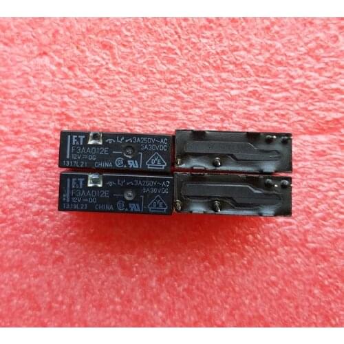 Free shipping 10pcs/lot New Origina Fujitsu Power Relay F3AA012E F3AA012 12v 5A 4 foot Relays
