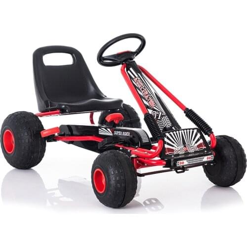 Childrens Tricycle Go Kart Pedal Bicycle Sports Toys Car Boys and Girls Karting Three Wheels Ride on Toys Car Kids' Tricycles