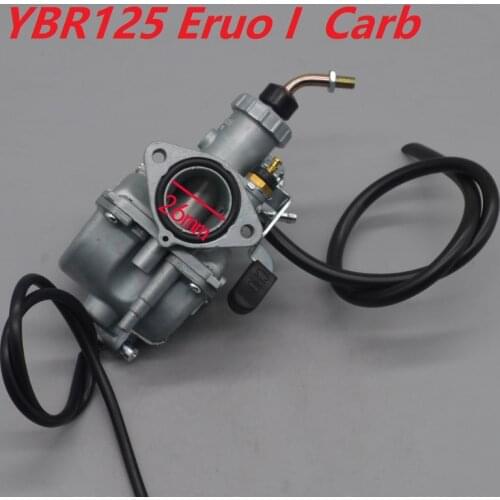 YBR125 carburetor Euro 1 125cc YBR 125 fuel system spare parts YJM125 motorcycle