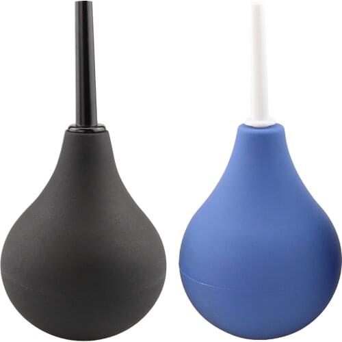 89ML Anal Vagina Cleaner Douche Enema Bulb Enema Cleaning Container Medical Grade Rubber Health Hygiene Tool Sex Accessories