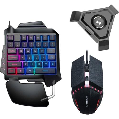 Gamepad Pubg Mobile Bluetooth 4.1 Android PUBG Controller Mobile Controller Gaming Keyboard Mouse Converter For IOS iPad to PC