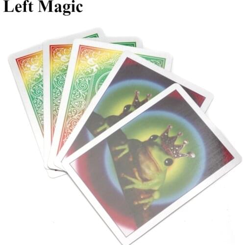 Frog to Prince Magic trick card magic sets props as seen on tv Wholesale