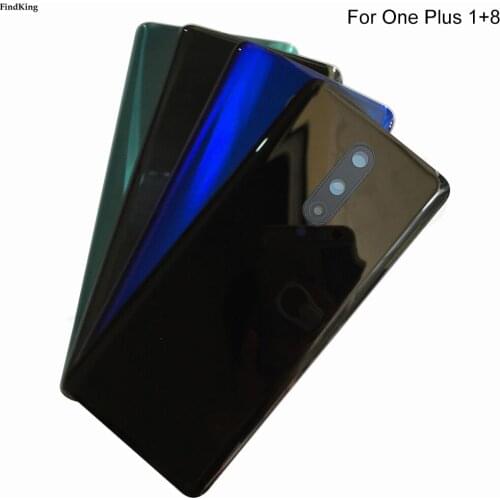 New Battery Cover For Oneplus 8 Back Cover Case For One Plus 8 / 1+8 Door Rear Glass Housing Case With Oneplus logo Camera Lens