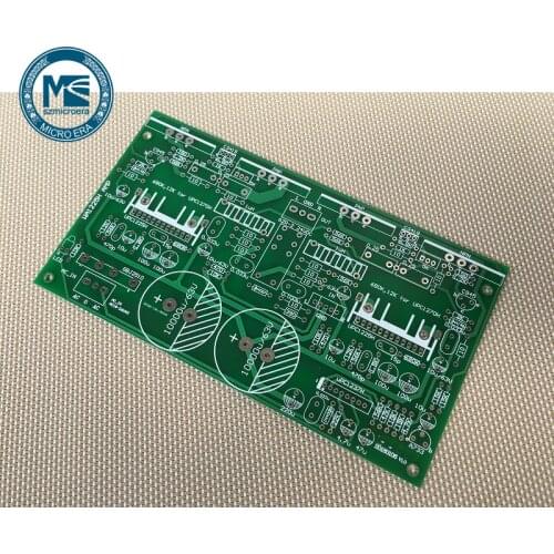 DIY UPC1225H power amplifier board PCB two channels protect rectifier filter with horn compatible 1270
